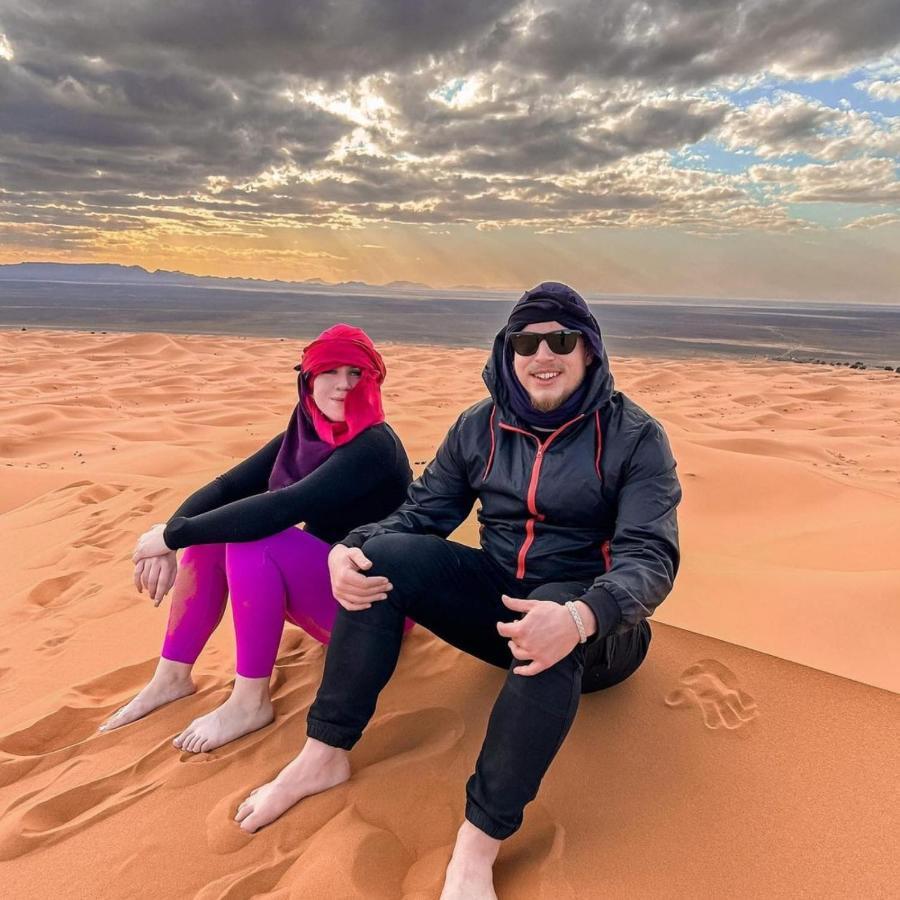 Ahlam Luxury Camp 호텔 메르주가 외부 사진